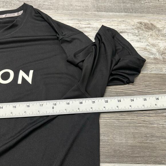 Peloton Century Club Reach 100 Workouts Milestones Black Mens XL Fitness T-Shirt - Picture 6 of 8